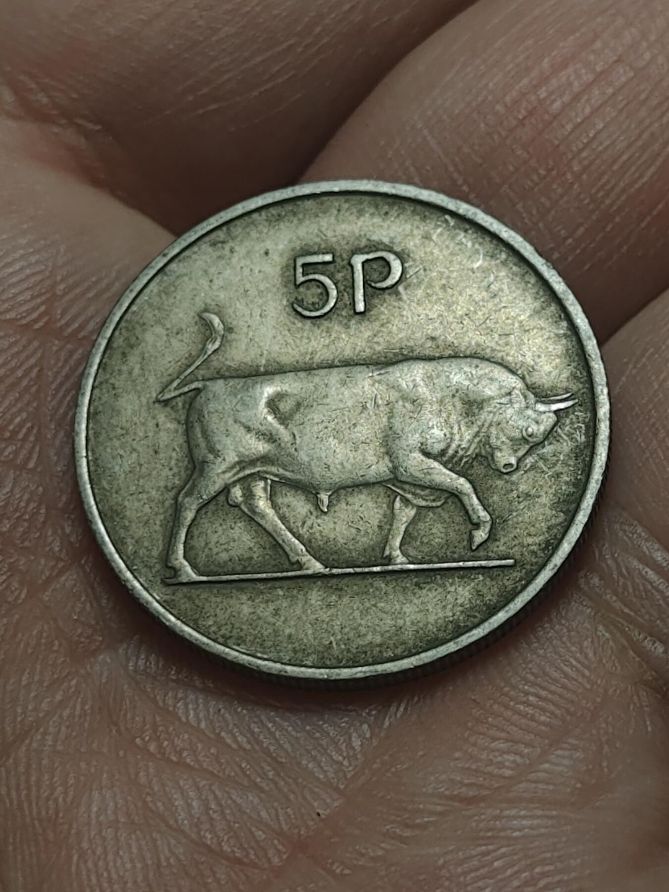 2026年第四十五场(总第二百一十四场）外国好品散币场(免佣金) 爱尔兰🇮🇪1970年5便士(共和国时期第二套第一版)