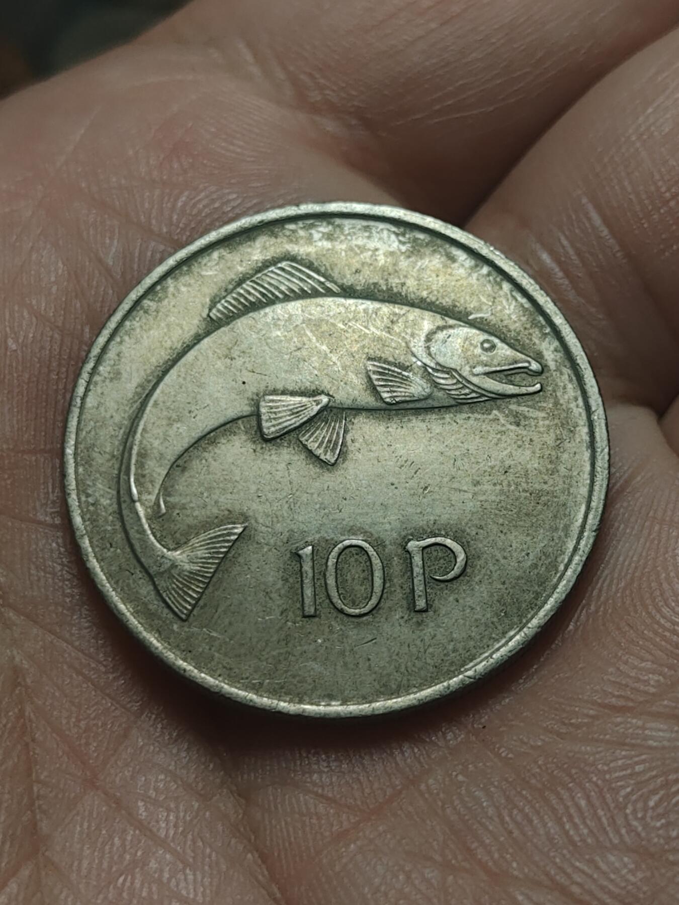 2026年第四十五场(总第二百一十四场）外国好品散币场(免佣金) 爱尔兰🇮🇪1975年10便士(共和国时期第二套第一版)