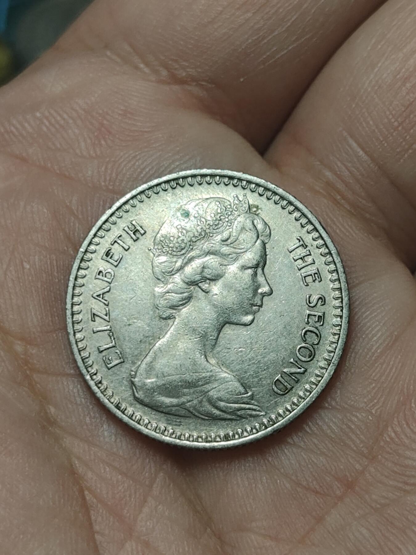 2026年第四十五场(总第二百一十四场）外国好品散币场(免佣金) 英属罗德西亚1964单年份1先令和10分双面值(伊丽莎白二世中年花冠)