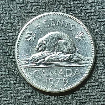 逸泉钱币2026第十九场世界钱币纪念币B2310-2754 2465加拿大1979年5分