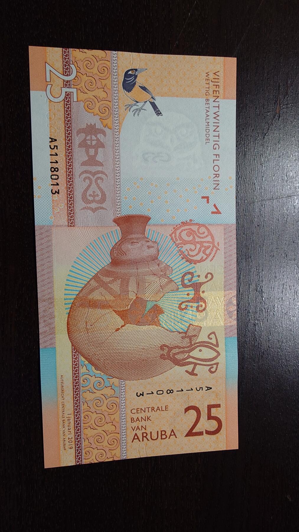 世界钱币～微拍第245期暨2026年第26期  新货卖剩品种部分上架提供选购【有看中的就一开始就出价，别为了晚付几天押金拖到最后，这里没出价的只要群里卖掉了就会撤】 2019年阿鲁巴10元 全新绝品无47尾号0132