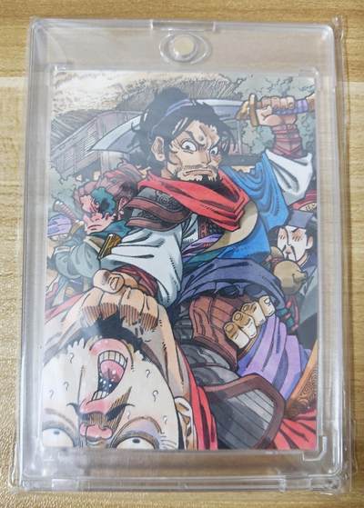 第二场手绘、卡牌、周边专场 零佣长期收拍 - 【手绘卡】超吉梦 水浒名场面 鲁提辖拳打镇关西 知名画师西引星