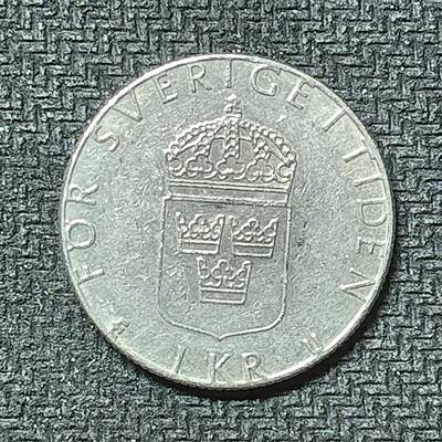 逸泉钱币2026第十九场世界钱币纪念币B2310-2754 2498瑞典1984年1克朗