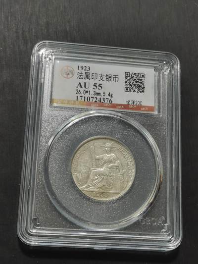 天下钱庄专场欢迎参拍 - 坐洋20分银币