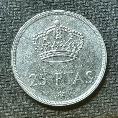 逸泉钱币2026第十九场世界钱币纪念币B2310-2754 2471西班牙1975年25比塞塔