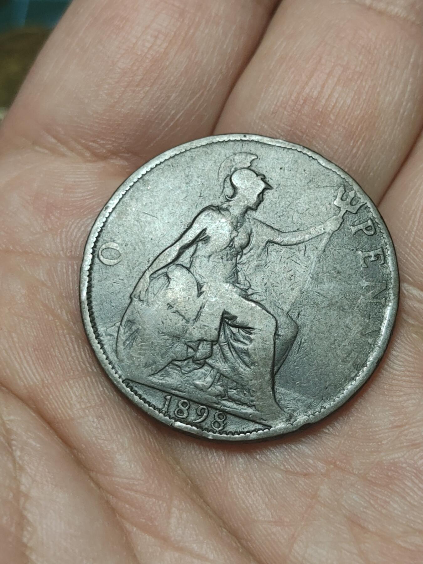 2026年第四十五场(总第二百一十四场）外国好品散币场(免佣金) 英国🇬🇧1898年1便士(维多利亚女王老年披纱)