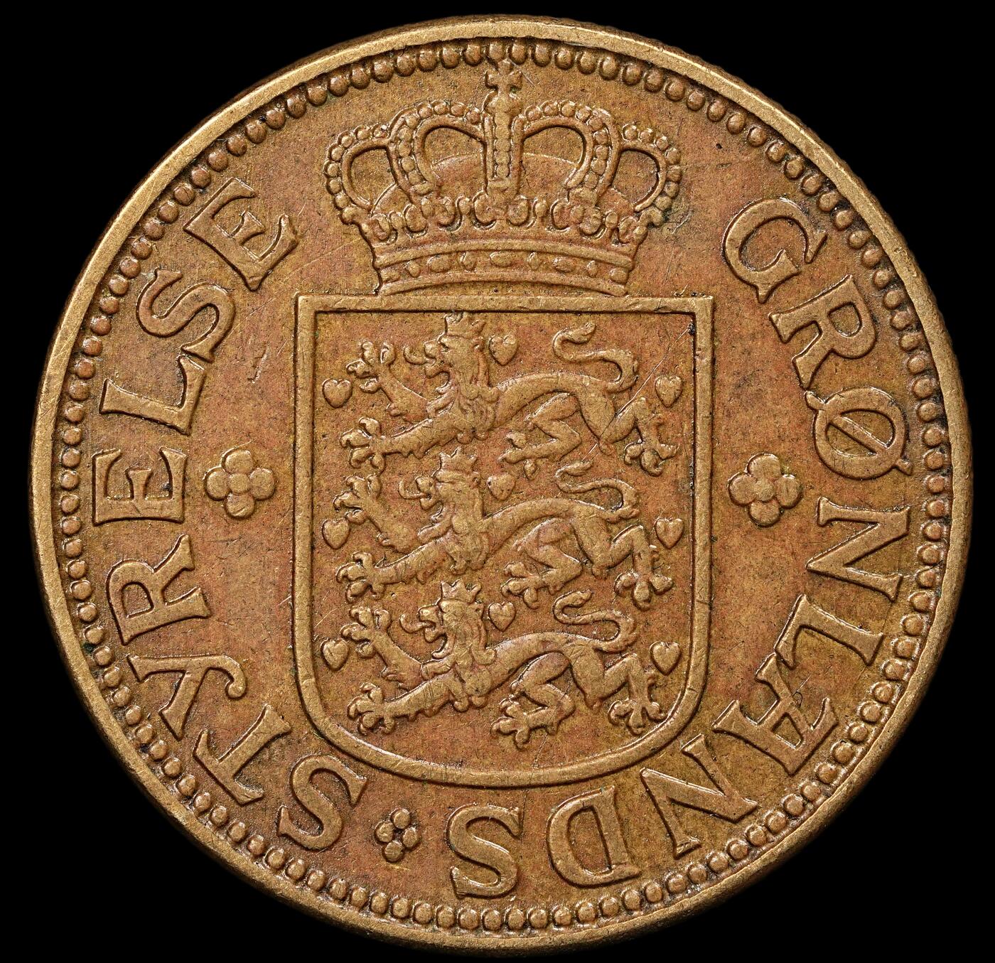 修遠堂世界钱币第112期 1926年格陵兰1克朗