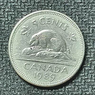 逸泉钱币2026第十九场世界钱币纪念币B2310-2754 2521加拿大1989年5分