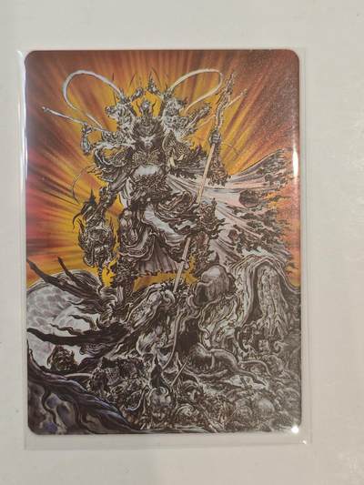 言遇卡牌 第8期【2026.04.25周六晚22：00截拍】 悟空 无神之地 （红背）  沈鑫作品 傲骨神威