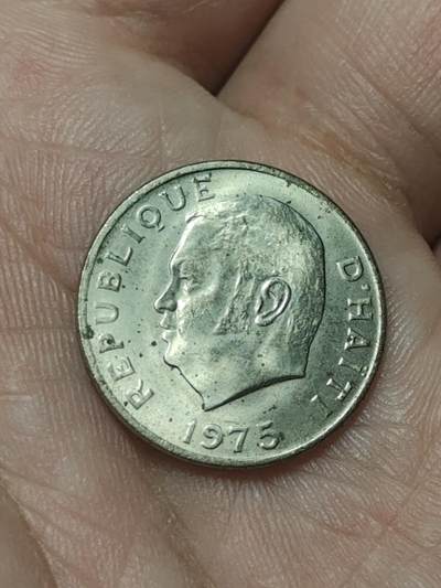 2026年第四十五场(总第二百一十四场）外国好品散币场(免佣金) - 海地🇭🇹1975单年份5分(FAO币)