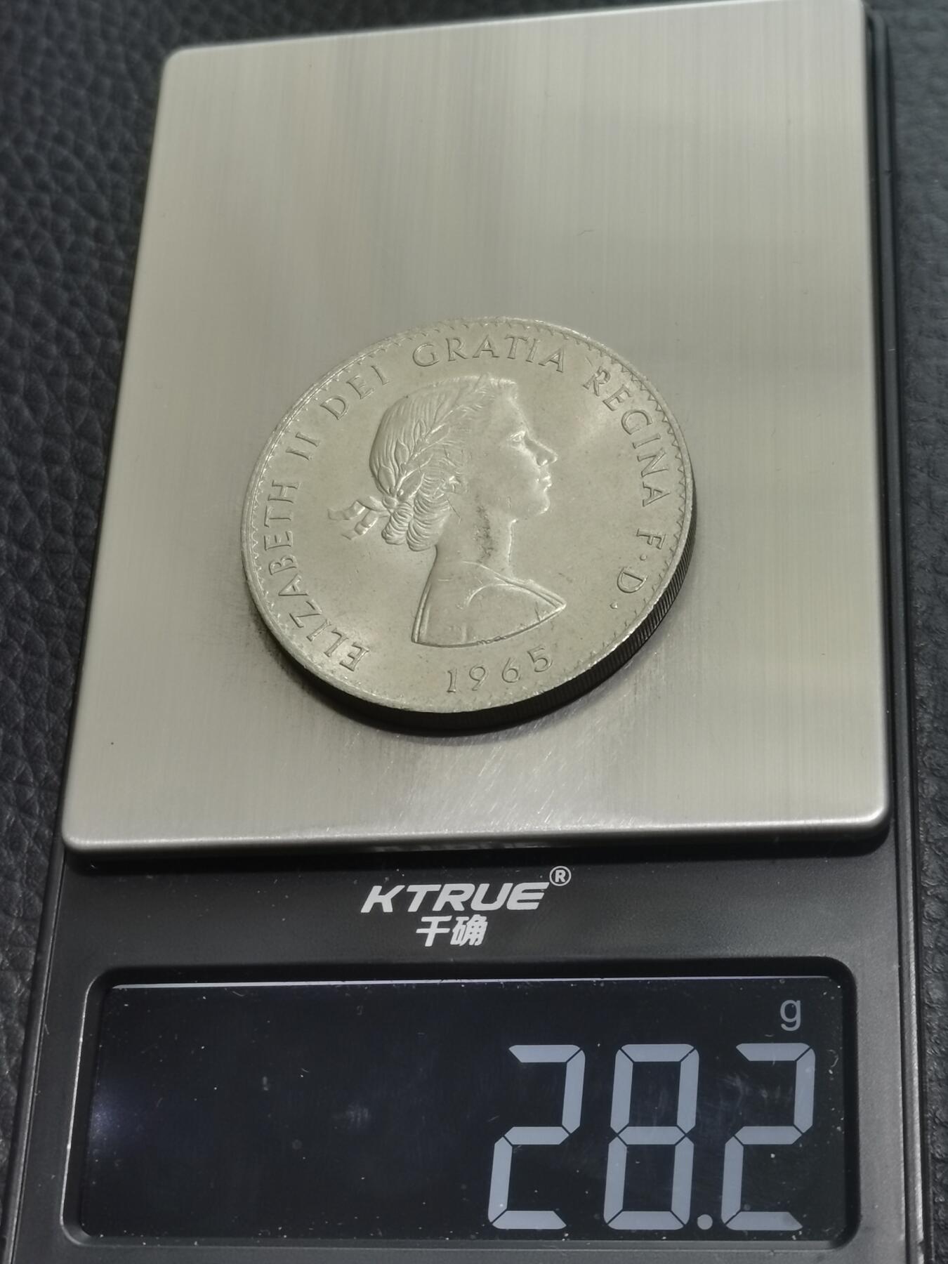 天下钱庄专场欢迎参拍 英国丘吉尔纪念，镍币