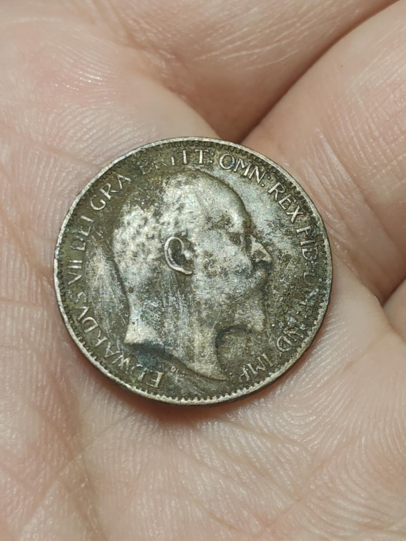 2026年第四十五场(总第二百一十四场）外国好品散币场(免佣金) 英国🇬🇧1909年1法新(爱德华七世时期)