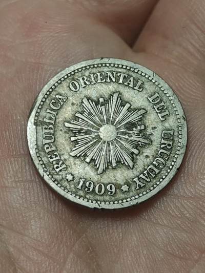 2026年第四十五场(总第二百一十四场）外国好品散币场(免佣金) - 乌拉圭🇺🇾1909年2分(A标维也纳造)