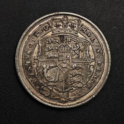 【淘币小摊】实时拍第八百九十六拍   银币套币场    每周一统一发货 英国1817年乔治三世6便士银币