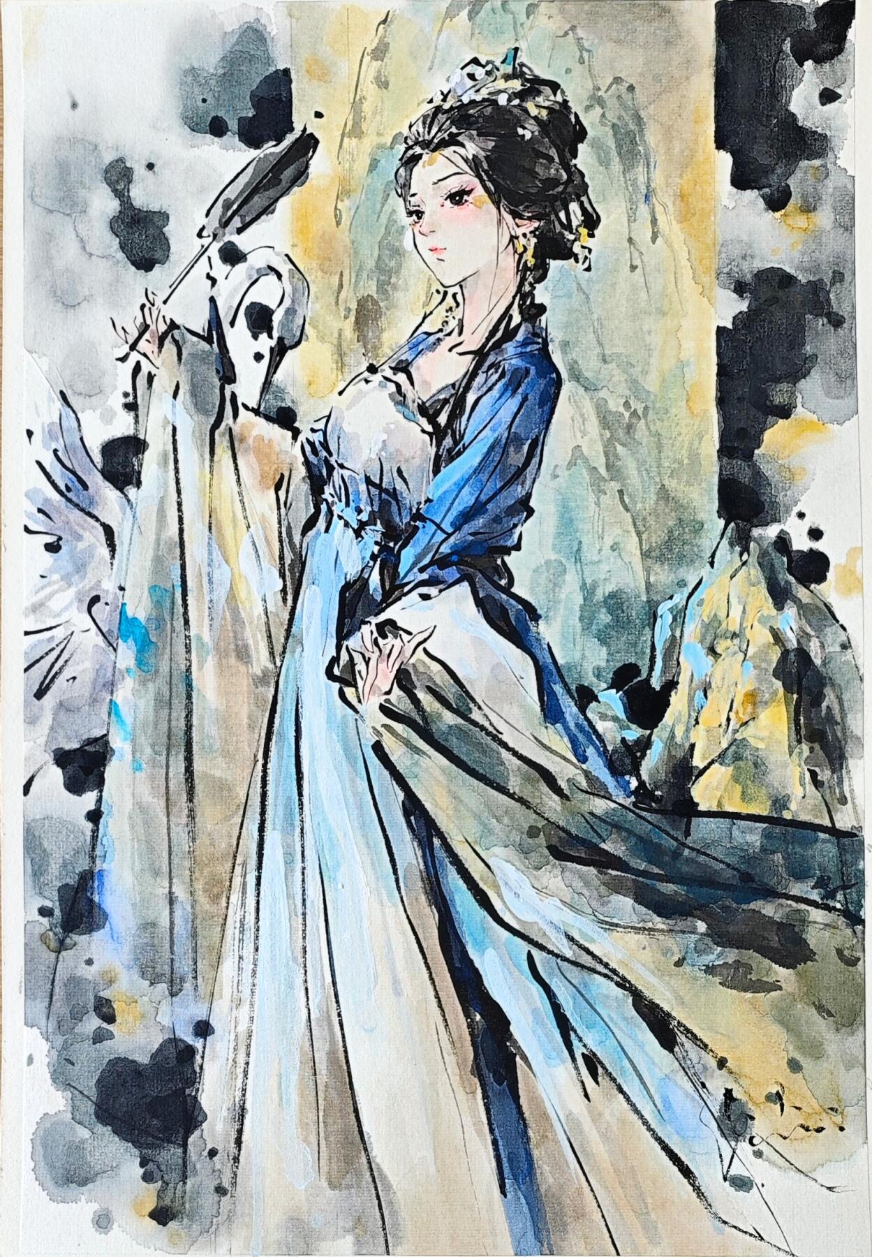 白泽拍卖卡牌手绘专场第35期（问东城春色，正谷雨，牡丹期）