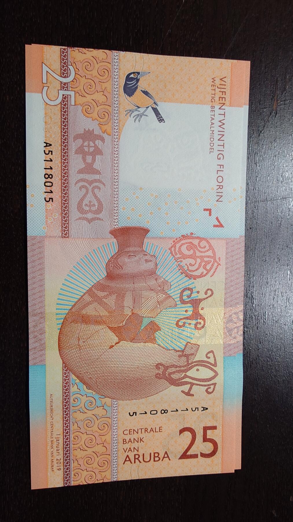 世界钱币～微拍第245期暨2026年第26期  新货卖剩品种部分上架提供选购【有看中的就一开始就出价，别为了晚付几天押金拖到最后，这里没出价的只要群里卖掉了就会撤】 2019年阿鲁巴10元 全新绝品无47尾号0132