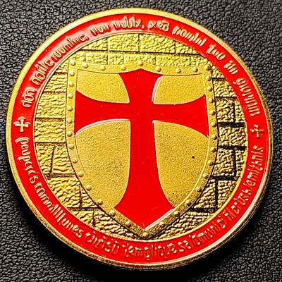 泉币菌-第228场-三月三 上巳节专场 拍品多 请提前出价 纪念章 马剑骑士 40×3mm 