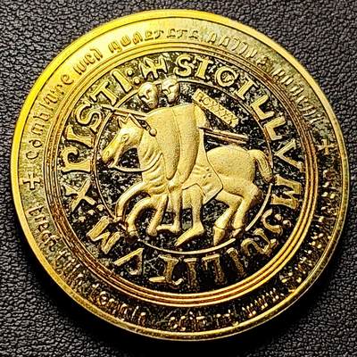 泉币菌-第228场-三月三 上巳节专场 拍品多 请提前出价 - 纪念章 马剑骑士 40×3mm 