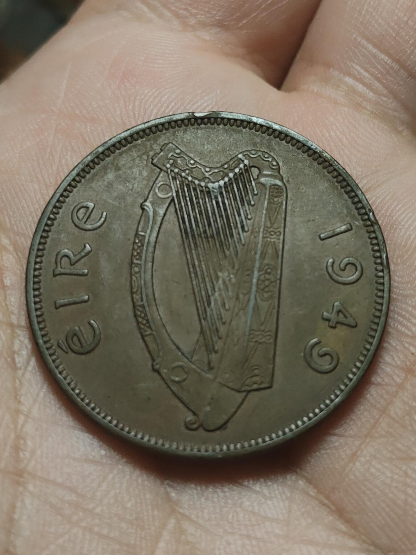 2026年第四十五场(总第二百一十四场）外国好品散币场(免佣金) 爱尔兰🇮🇪1949年1便士(共和国时期第一套)