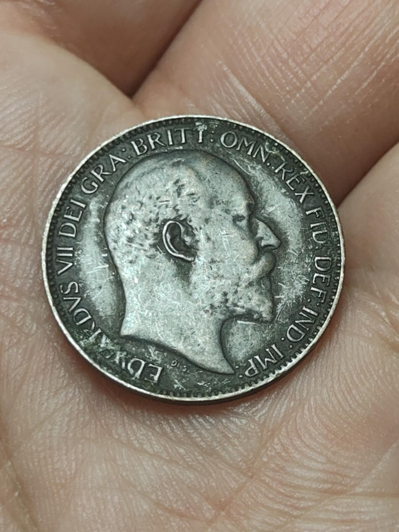 2026年第四十五场(总第二百一十四场）外国好品散币场(免佣金) 英国🇬🇧1909年1法新(爱德华七世时期)