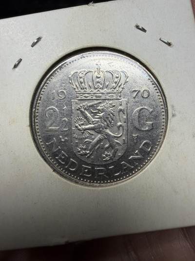 2026年集古藏今外币拍卖第四期-第2场—（总第322拍），可以寄存60天，满160元包邮。 - 1970年荷兰2.5G