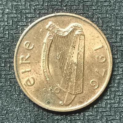 逸泉钱币2026第十九场世界钱币纪念币B2310-2754 2545爱尔兰1976年1便士