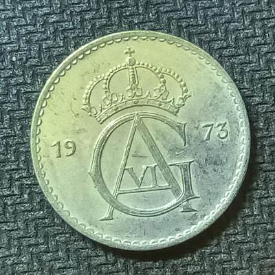 逸泉钱币2026第十九场世界钱币纪念币B2310-2754 2584瑞典1973年50欧尔