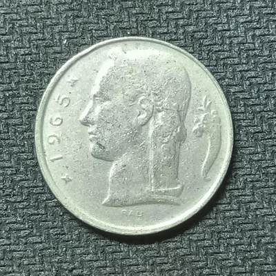 逸泉钱币2026第十九场世界钱币纪念币B2310-2754 2459比利时1965年5法郎