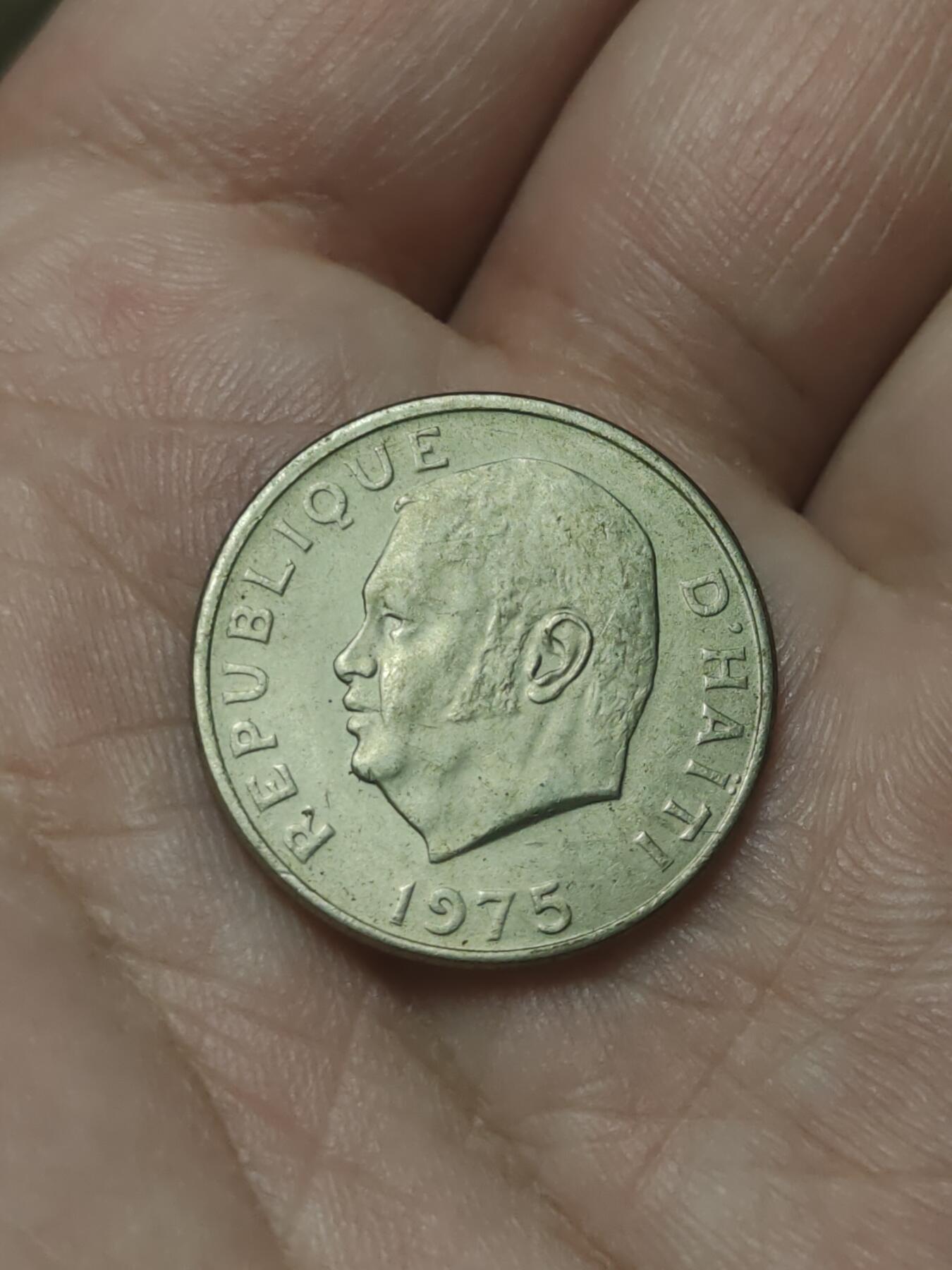 2026年第四十五场(总第二百一十四场）外国好品散币场(免佣金) 海地🇭🇹1975单年份10分(FAO币)