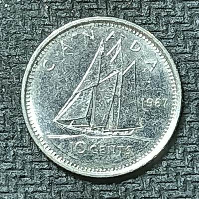 逸泉钱币2026第十九场世界钱币纪念币B2310-2754 2563加拿大1987年10分