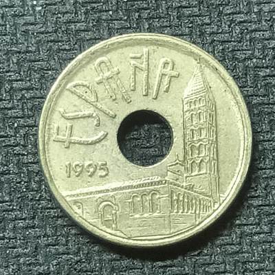 逸泉钱币2026第十九场世界钱币纪念币B2310-2754 2469西班牙1995年25比塞塔