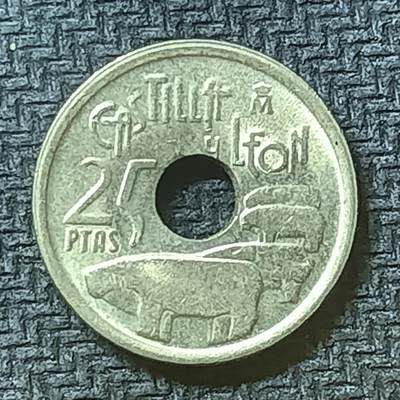 逸泉钱币2026第十九场世界钱币纪念币B2310-2754 2485西班牙1995年25比塞塔