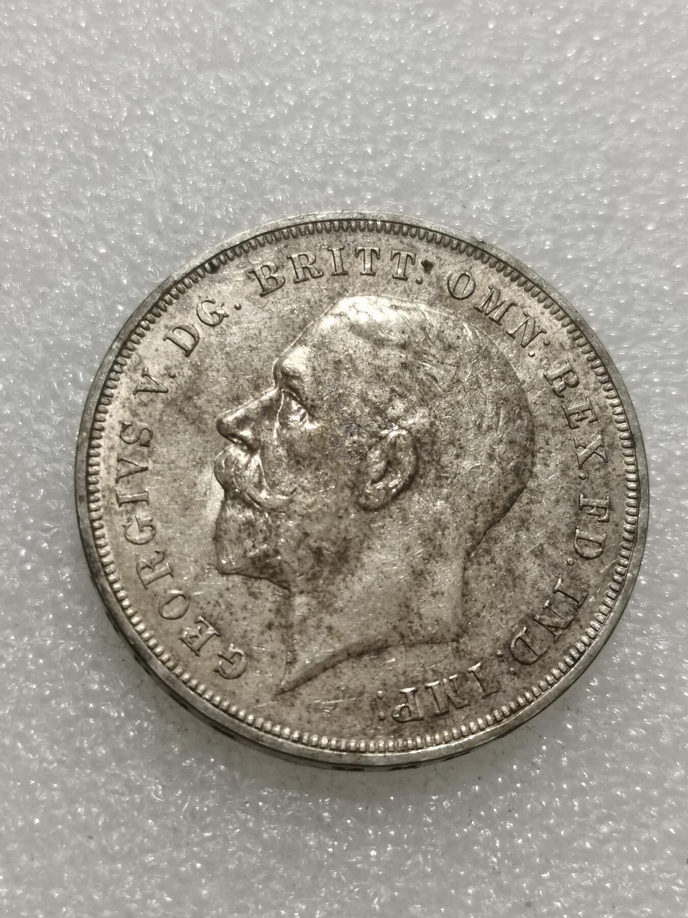 天下钱庄专场欢迎参拍 英国乔治五世木马剑银币