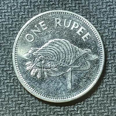 逸泉钱币2026第十九场世界钱币纪念币B2310-2754 2573塞舌尔2010年1卢比