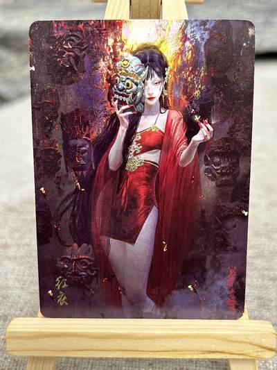 喜灰玩卡拍卖第八期，接拍品0佣金，欢迎送拍，释放现金流，让自己有资金可以购买更多喜欢的卡牌，让别的卡友能淘到更多心仪的卡牌 炎卡 刷子老师绘 红衣 幻普 两渐变