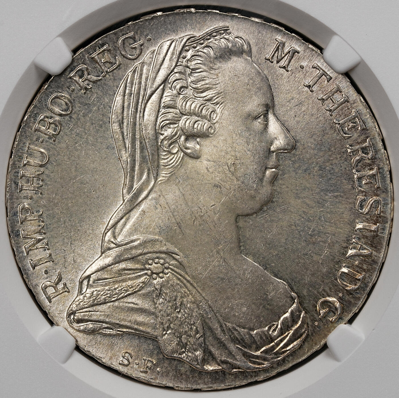 修遠堂世界钱币第112期 NGC MS64 奥地利大奶妈大银币，上期拍品，被鸽重拍