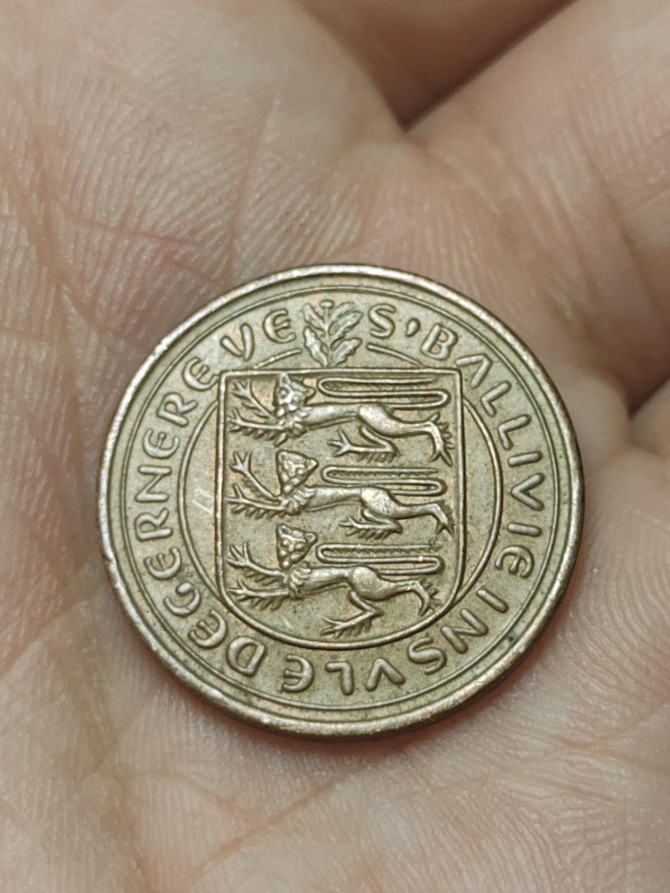 2026年第四十五场(总第二百一十四场）外国好品散币场(免佣金) 英属根西岛🇬🇬1979年1便士(伊丽莎白二世时期，十进制第二套)