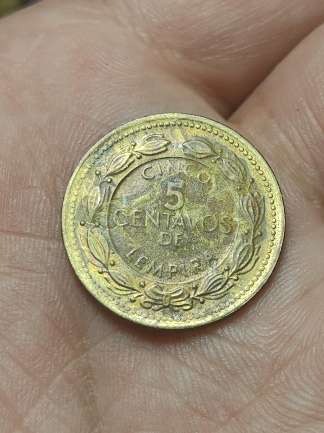 2026年第四十五场(总第二百一十四场）外国好品散币场(免佣金) 洪都拉斯🇭🇳造1999年5分(1995–2007年版)