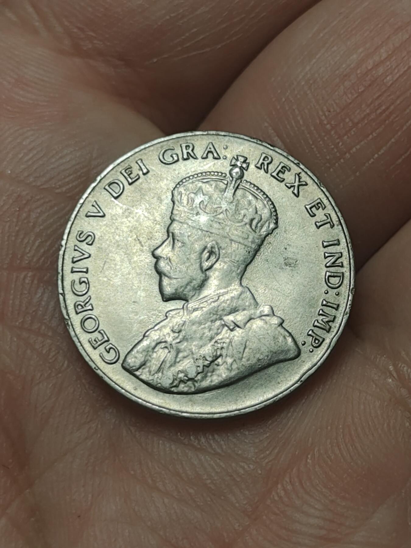 2026年第四十五场(总第二百一十四场）外国好品散币场(免佣金) 加拿大🇨🇦1923年5分(乔治五世第四版)