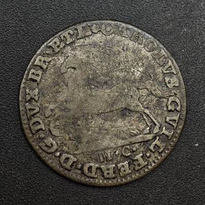 【淘币小摊】实时拍第八百九十六拍   银币套币场    每周一统一发货 德国布伦瑞克1792年1/12泰勒银币