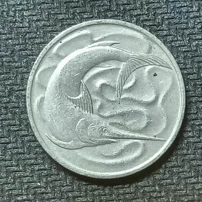 逸泉钱币2026第十九场世界钱币纪念币B2310-2754 2474新加坡1967年20分