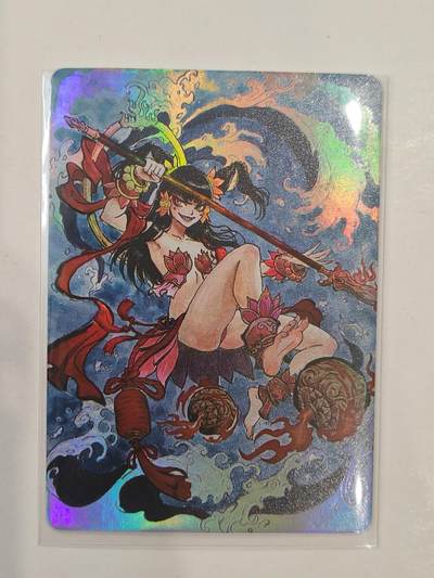 言遇卡牌 第8期【2026.04.25周六晚22：00截拍】 哪吒闹海  沈鑫作品 彩闪 傲骨神威