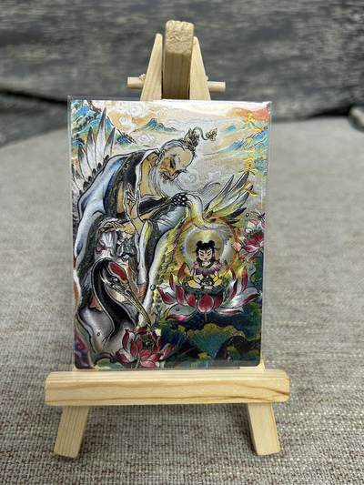 喜灰玩卡拍卖第八期，接拍品0佣金，欢迎送拍，释放现金流，让自己有资金可以购买更多喜欢的卡牌，让别的卡友能淘到更多心仪的卡牌 卡德曼 不二猿老师绘 太乙真人 