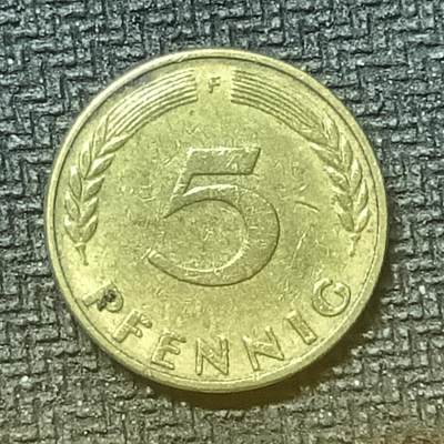 逸泉钱币2026第十九场世界钱币纪念币B2310-2754 2695联邦德国1950年5芬尼