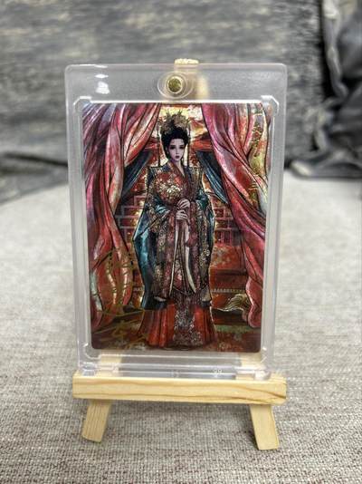 喜灰玩卡拍卖第八期，接拍品0佣金，欢迎送拍，释放现金流，让自己有资金可以购买更多喜欢的卡牌，让别的卡友能淘到更多心仪的卡牌 【亲签限编】 卡德曼 张建东水浒 张建东老师亲签 限编 041/108编 折光粗闪