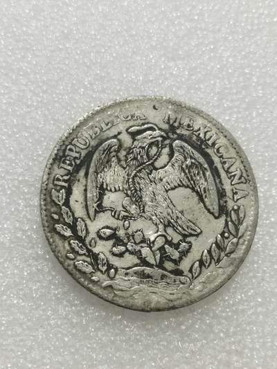 天下钱庄专场欢迎参拍 - 戳记墨西哥鹰洋