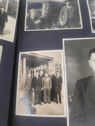 南水社第5次拍卖  战时日本大阪地区 公务人员相册 带工作单位合影+还乡军人合影+参拜明治神宫+在伊势神宫接待香淳良子皇后 