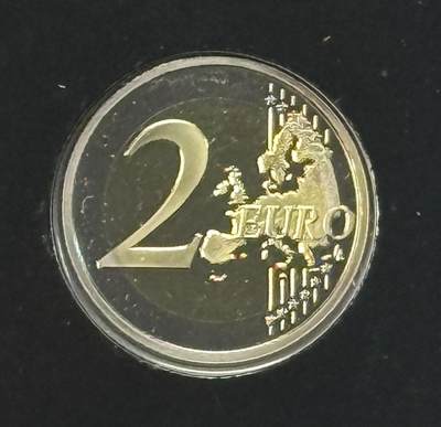 S&S Numismatic世界钱币-拍卖 第126期  葡萄牙2020年 科英布拉大学成立730周年 2欧元双色纪念币 精制 官方卡币