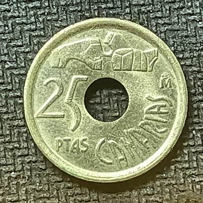 逸泉钱币2026第十九场世界钱币纪念币B2310-2754 2696西班牙1994年25比塞塔