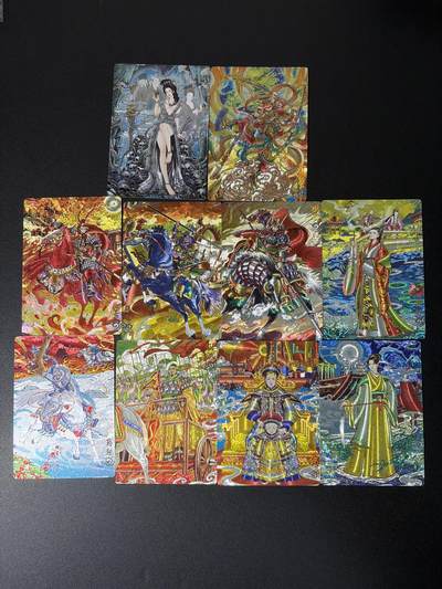 NO.31 好又多金牌大场，期期夯爆，每周必拍！要啥有啥，一站式配齐，方便凑单！（周6晚9点截拍，卖家送拍0抽成！） 【套卡】奇点卡牌 天下归心二 冷烫原色粗闪 10张